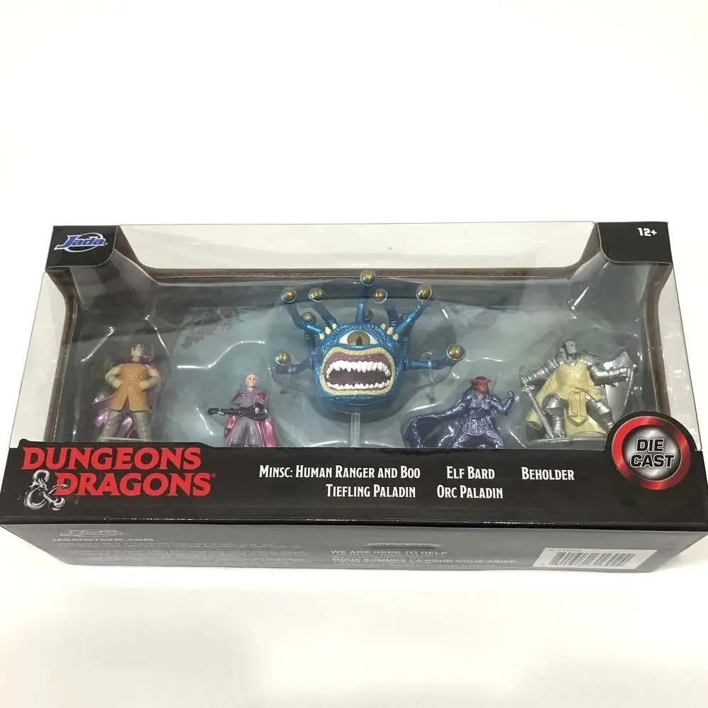Dungeons & Dragons Jada Toys Nano METALFIGS Medium 5 Pack Die-Cast Collectible
